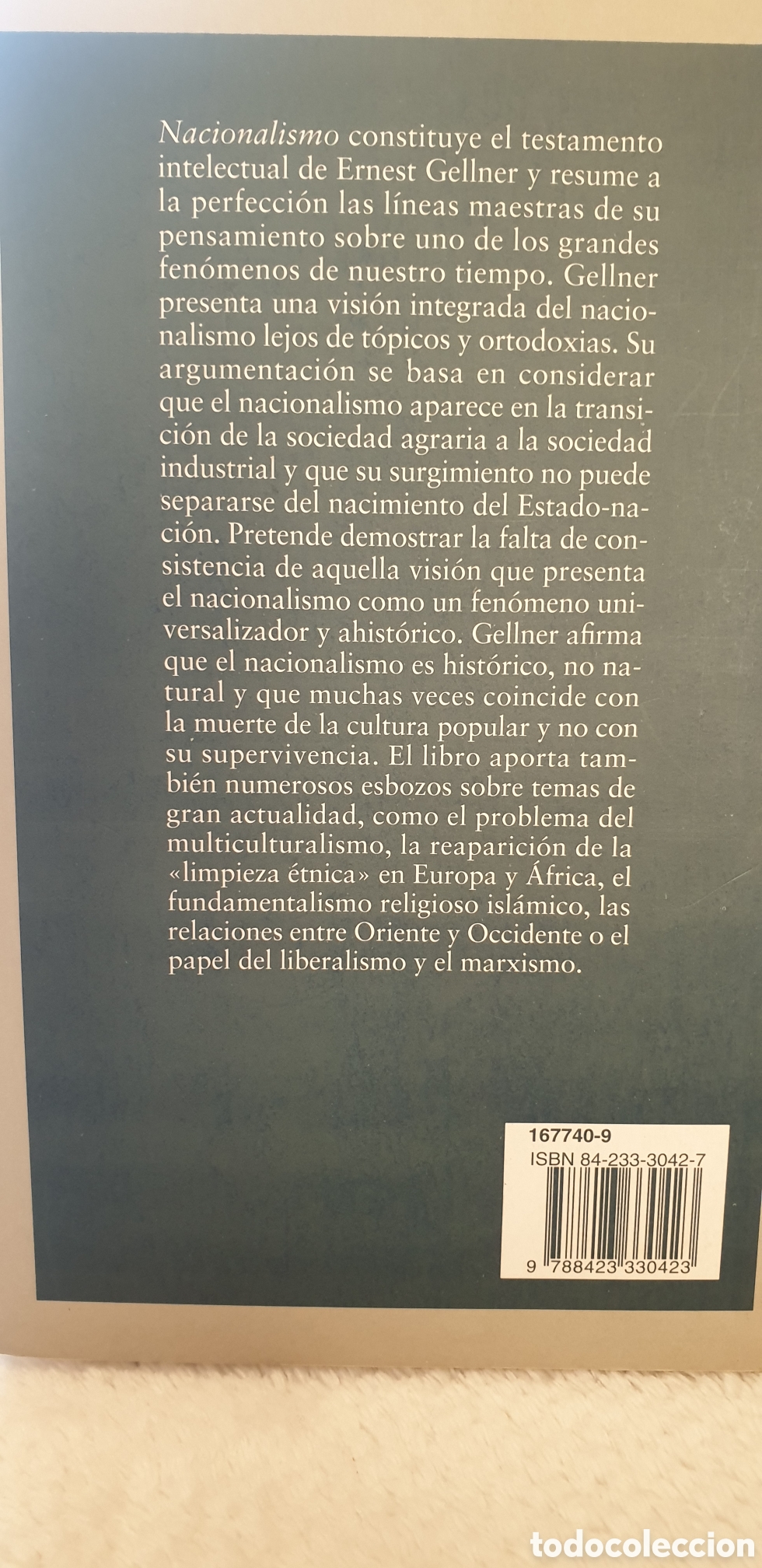 Libros: Nacionalismo de Ernest Gellner - Foto 2