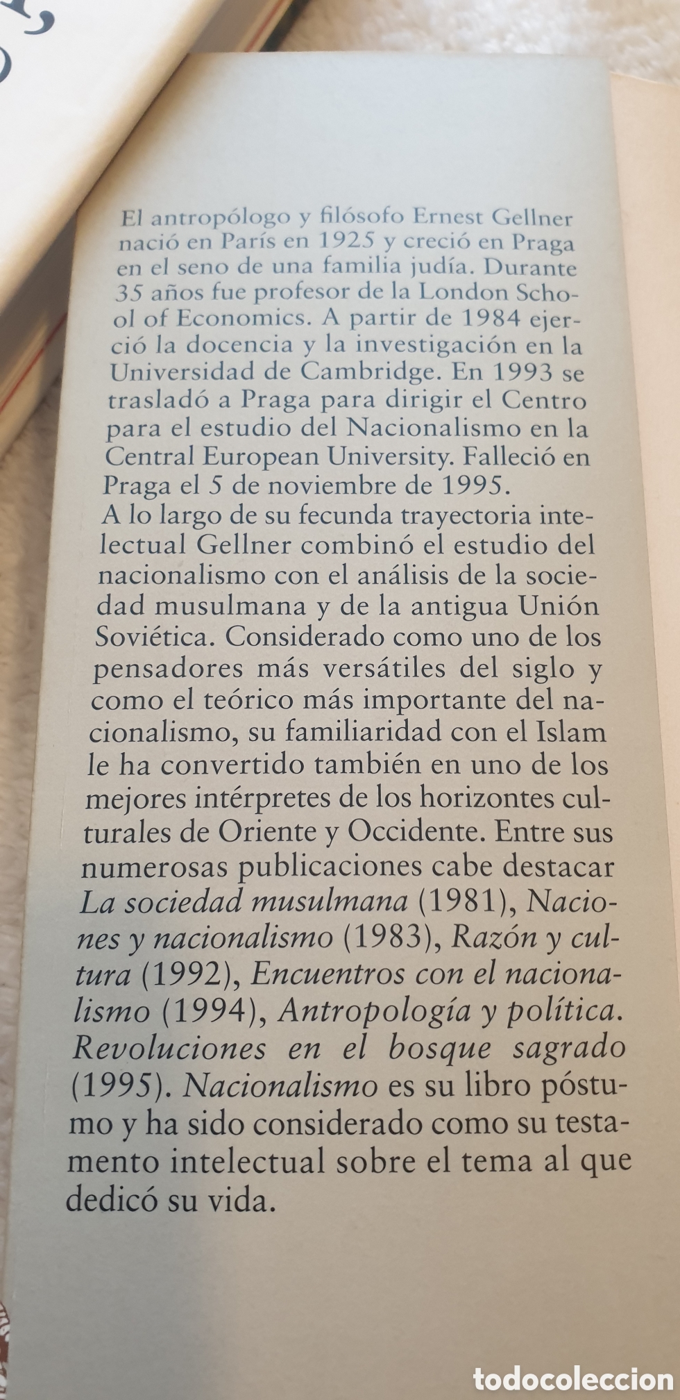 Libros: Nacionalismo de Ernest Gellner - Foto 4