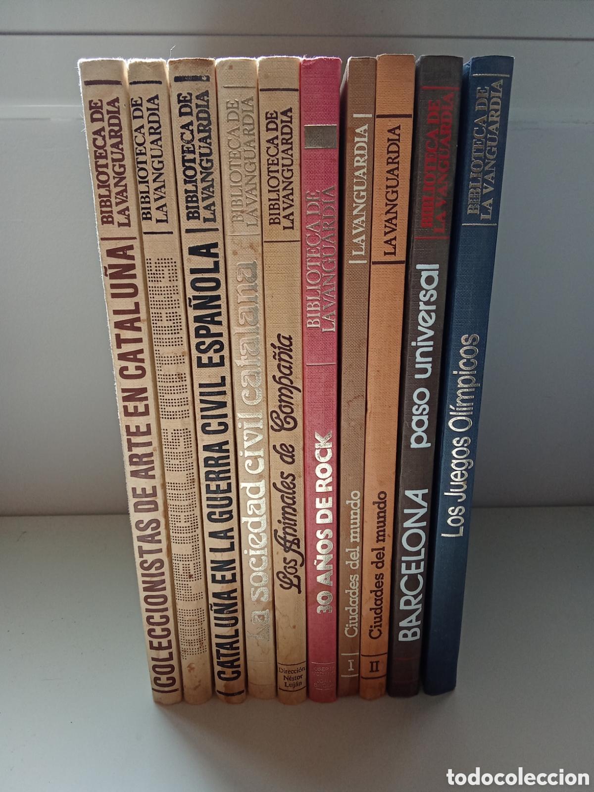 Libros: Lote de 11 vol&uacute;menes de Biblioteca de La Vanguardia editados en los a&ntilde;os 80 y 90