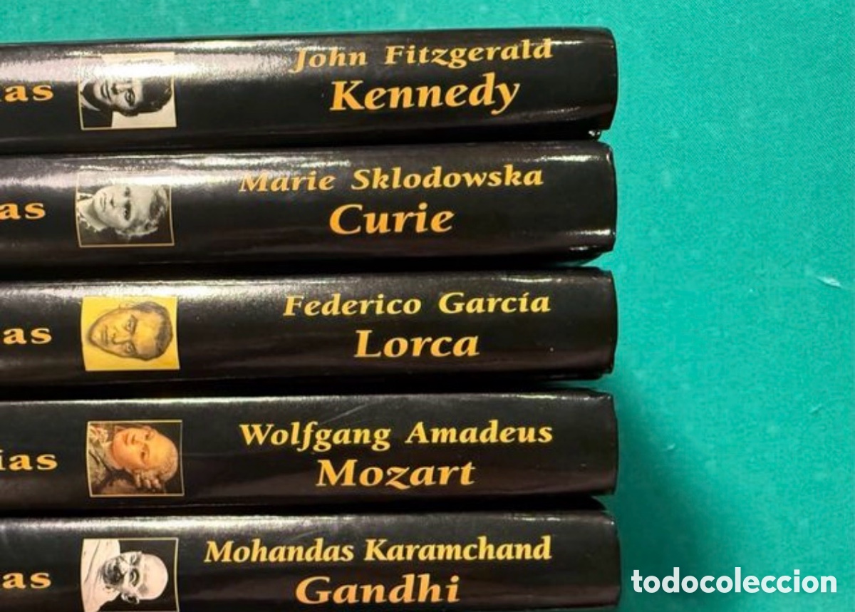 Livros: 5 Grandes biograf&iacute;as Tapa dura Nuevos. Sin estrenar