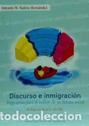 Libros: Discurso e inmigracion - BA&Ntilde;ON HERNANDEZ,ANTONIO
