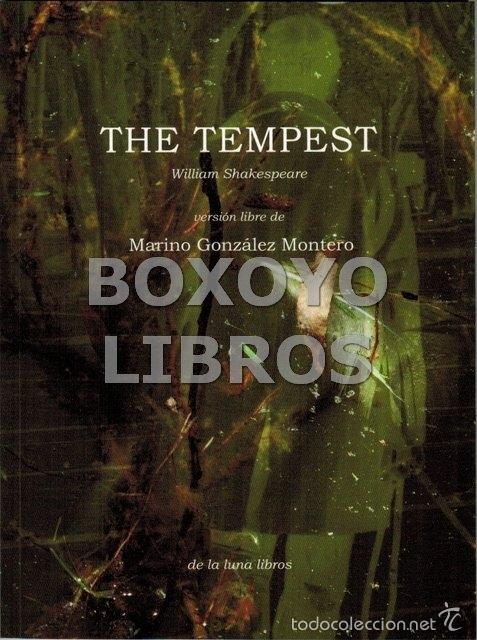 Libros: SHAKESPEARE, William. The tempest. Versi&oacute;n libre de Marino Gonz&aacute;lez Montero - Foto 1