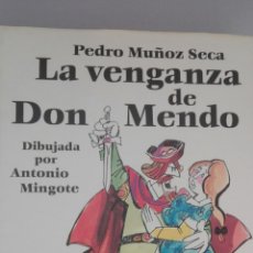Libros: LA VENGANZA DE DON MENDO. DIBUJADA POR ANTONIO MINGOTE EDICIÓN 1994.. Lote 201231278