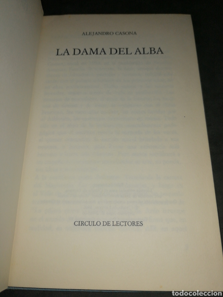 Libros: LA DAMA DEL ALBA.. Alejandro casona - Foto 2