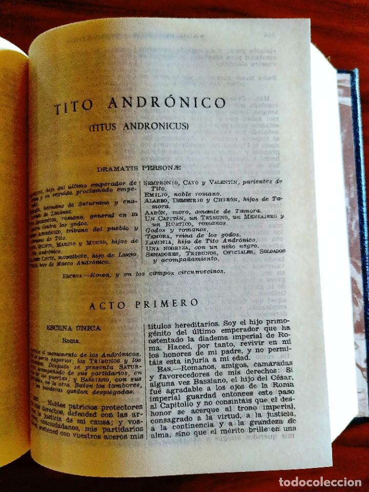 Libros: SHAKESPEARE - TRAGEDIAS COMPLETAS - AGUILAR - NUEVO - Foto 2