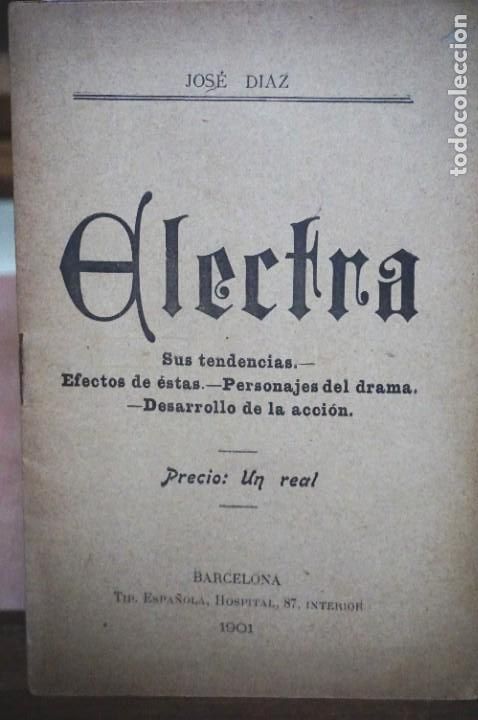Libros: diaz jose.electra.precio un real - Foto 1