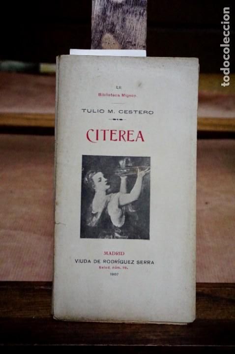 Libros: cestero tulio m. citerea. - Foto 1