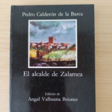 Libros: EL ALCALDE DE ZALAMEA. PEDRO CALDERÓN DE LA BARCA. NUEVO. ED CATEDRA
