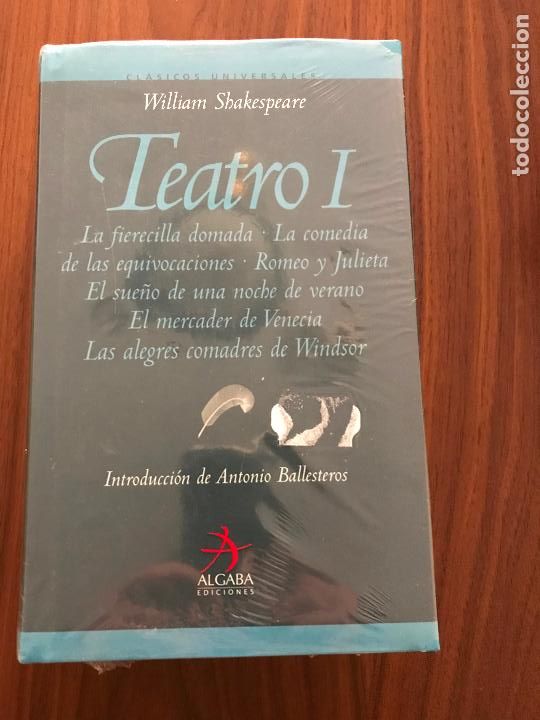 Libros: WILLIAM SHAKESPEARE TEATRO I Y II , ALGABA EDICIONES , A ESTRENAR - Foto 1