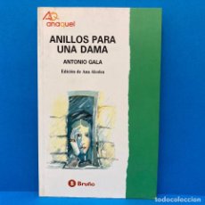 Libros: BRUÑO ANAQUEL 3 - ANTONIO GALA - ANILLOS PARA UNA DAMA. NUEVO.. Lote 347641208