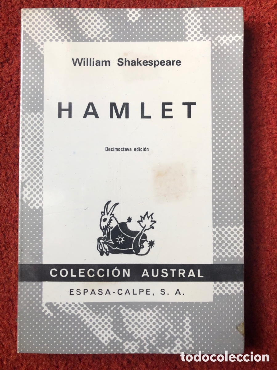 Libros: HAMLET Teatro William SHAKESPEARE - Foto 1