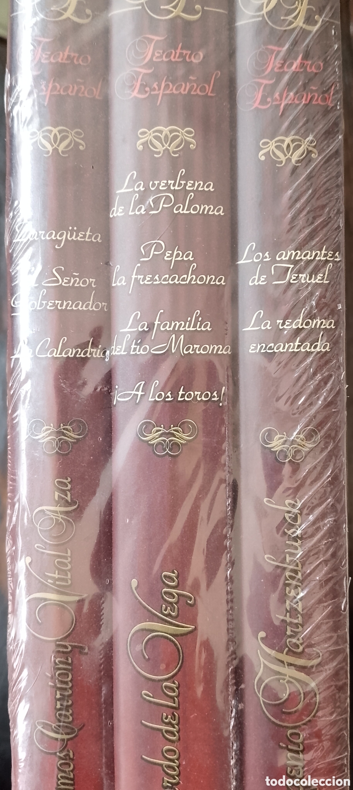 Libros: Teatro espa&ntilde;ol 9 obras en 3 tomos - Foto 2