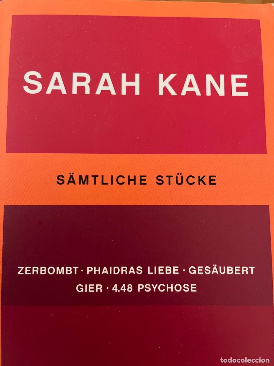 Libros: Sarah Kane: S&auml;mtliche St&uuml;cke. Zerbombt. Phaidras Liebe. Ges&auml;ubert. Gier. 4.48 Psychose