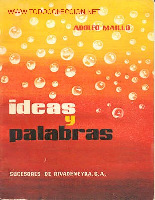 Libros de segunda mano: IDEAS Y PALABRAS - LIBRO ESCOLAR DE LECTURA - Foto 1