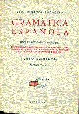 Libros de segunda mano: GRAMATICA ESPA&Ntilde;OLA. Con pr&aacute;cticas de an&aacute;lisis. Curso elemental. - Foto 1