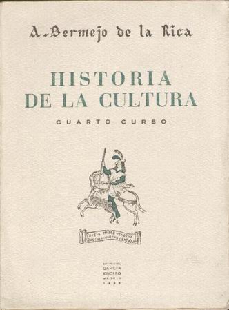 Libros de segunda mano: Libro escolar. Historia de la Cultura. 1942. - Foto 1