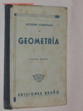 Libros de segunda mano: Lecciones Elementales de Geometr&iacute;a, de Ediciones Bru&ntilde;o. 1949. - Foto 1