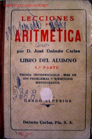 Libros de segunda mano: Lecciones de Aritmetica. Grado Superior - Foto 1