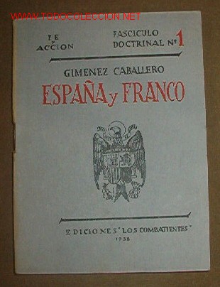 Libros de segunda mano: Espa&ntilde;a y Franco, ediciones LOS COMBATIENTES - Foto 1