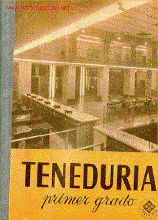 Libros de segunda mano: Libro Escolar. TENEDURIA DE LIBROS. por Partida Doble - Foto 1