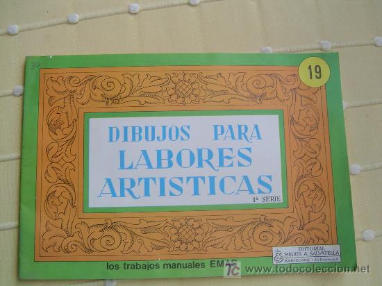 Second hand books: trabajos manuales Emas dibujos para labores artisticas 1&ordf; serie 19 escuela