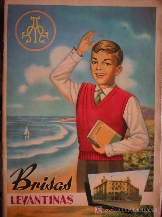 Libros de segunda mano: BRISAS LEVANTINAS. Colegio Sagrado Corazon. A&ntilde;o IX Junio 1958 Num.33
