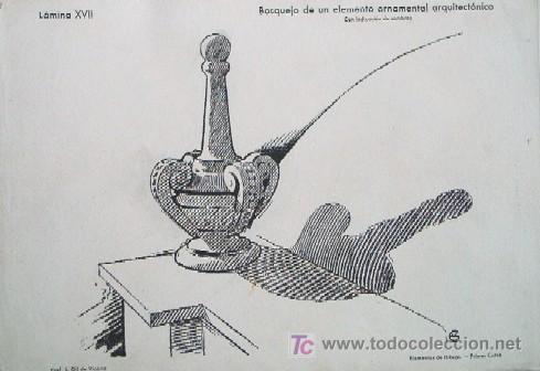 Libros de segunda mano: ELEMENTOS DE DIBUJO - A&Ntilde;O 1941 - LIBRO ESCOLAR - Foto 5