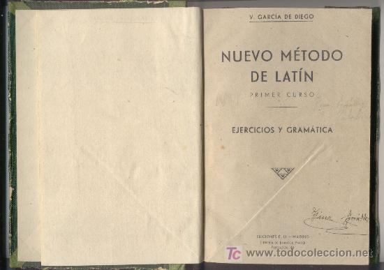 Libros de segunda mano: NUEVO   METODO   DE   LAT&Iacute;N   Primer Curso A&ntilde;o 1940 - Foto 1