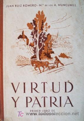 Libros de segunda mano: VIRTUD Y PATRIA - A&Ntilde;O 1943 - LIBRO ESCOLAR - Foto 2