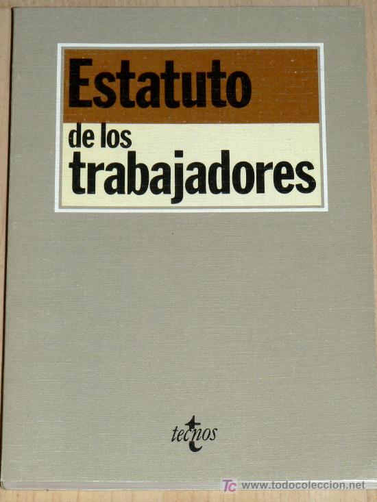 Libros de segunda mano: ESTATUTO DE LOS TRABAJADORES - Foto 1
