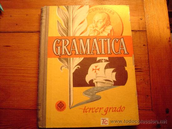 Libros de segunda mano: Gramatica 3&ordm; grado Edelvives 1960 - Foto 1