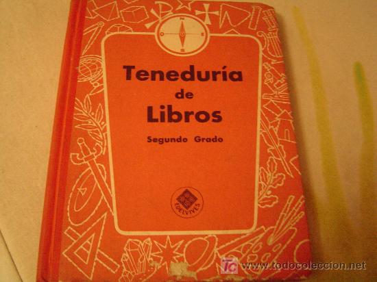 Libros de segunda mano: Teneduria de Libros 2&ordm; grado Edelvives 1962 - Foto 1