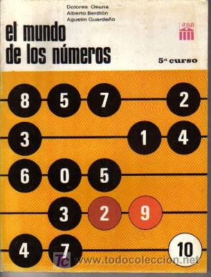 Libros de segunda mano: EL MUNDO DE LOS N&Uacute;MEROS 5&ordm;, DE ANAYA - Foto 1
