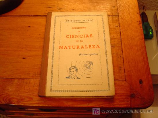 Libri di seconda mano: Antiguo libro de escuela Ciencias de la Naturaleza.