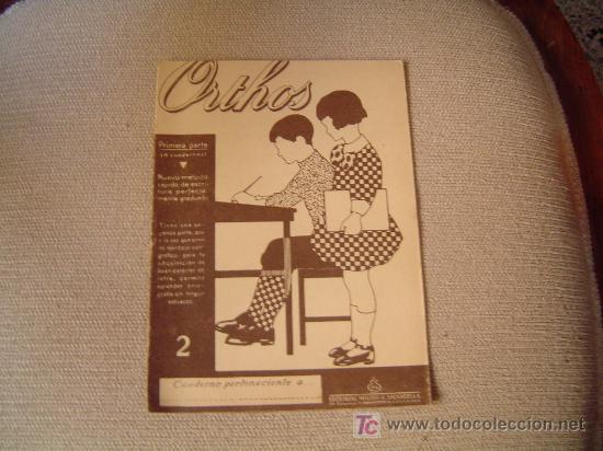 Libros de segunda mano: Cuaderno de escuela escritura ORTHOS n&ordm; 2 - Foto 1