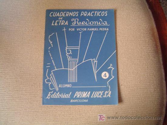 Libros de segunda mano: Cuaderno Practico de Letra redonda. - Foto 1