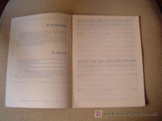 Libros de segunda mano: Cuaderno Practico de Letra Inglesa escuela - Foto 2