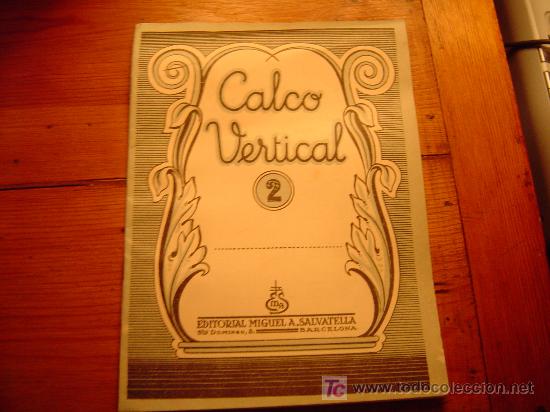 Libros de segunda mano: Calco vertical n&ordm;2 Salvatella - Foto 1