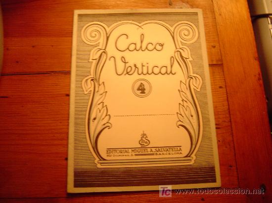 Libros de segunda mano: Calco vertical n&ordm;4 Salvatella - Foto 1