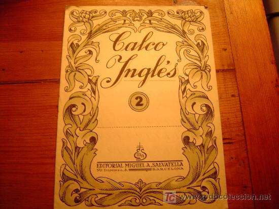 Libros de segunda mano: Calco Ingles n&ordm;2 Salvatella - Foto 1