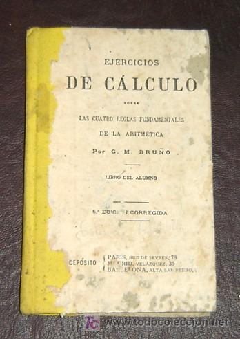 Libros de segunda mano: EJERCICIOS DE CALCULO - BRU&Ntilde;O 1939 - Foto 1