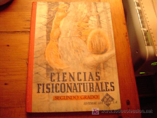 Second hand books: Libro de escuela Ciencias fisiconaturales 2&ordm;grado  1958