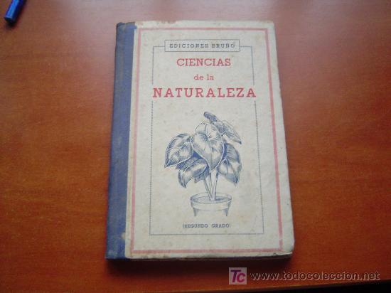 Second hand books: Antiguo libro de escuela Ciencias de la Naturaleza. ( Segundo Grado)