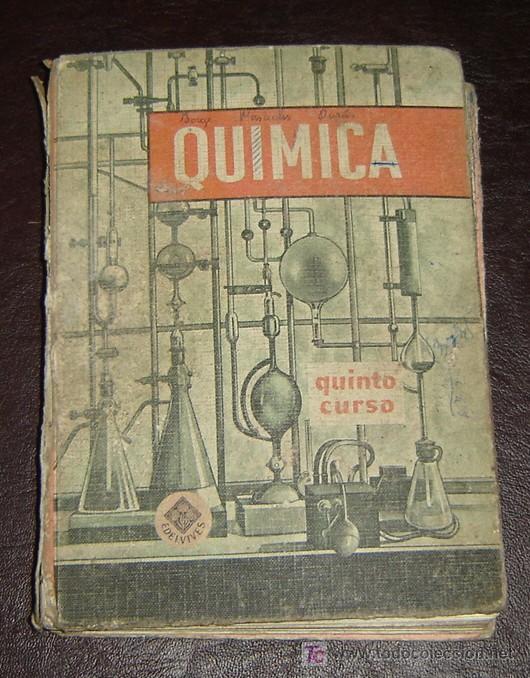 Libros de segunda mano: QU&Iacute;MICA QUINTO CURSO - Edelvives- Zaragoza 1966 - Foto 1