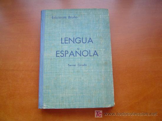 Libros de segunda mano: Antiguo libro de  Lengua Espa&ntilde;ola, Tercer grado - Foto 1