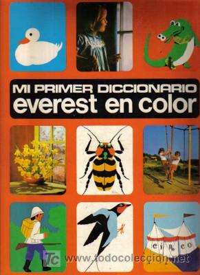 Libros de segunda mano: MI PRIMER DICCIONARIO EVEREST EN COLOR - Foto 1