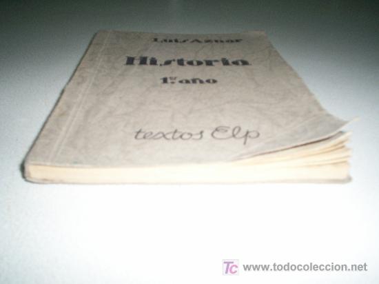Libros de segunda mano: HISTORIA 1ER A&Ntilde;O - LUIS AZNAR - TEXTOS ELP - Foto 2