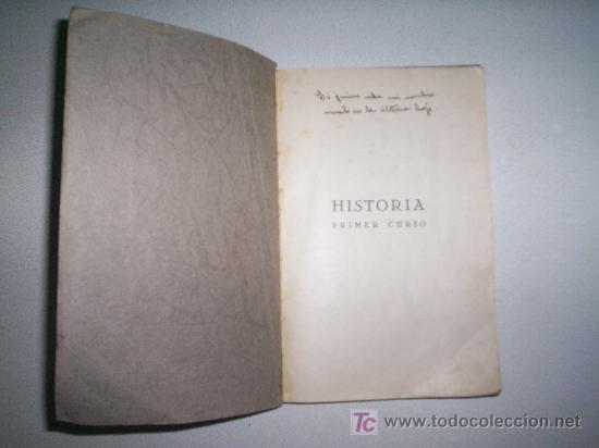 Libros de segunda mano: HISTORIA 1ER A&Ntilde;O - LUIS AZNAR - TEXTOS ELP - Foto 5