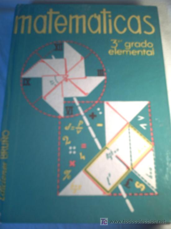 Libros de segunda mano: MATEM&Aacute;TICAS. TERCER GRADO ELEMENTAL - Foto 1