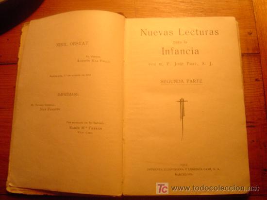 Libros de segunda mano: Nuevas lecturas para la infancia 2&ordm; parte 1922 - Foto 2